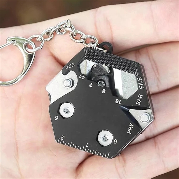 Multifunction Keychain Knife Outdoor Escape Mini Tools - Multifunction Keychain Knife Outdoor Escape Mini Tools - Image 1 of 5