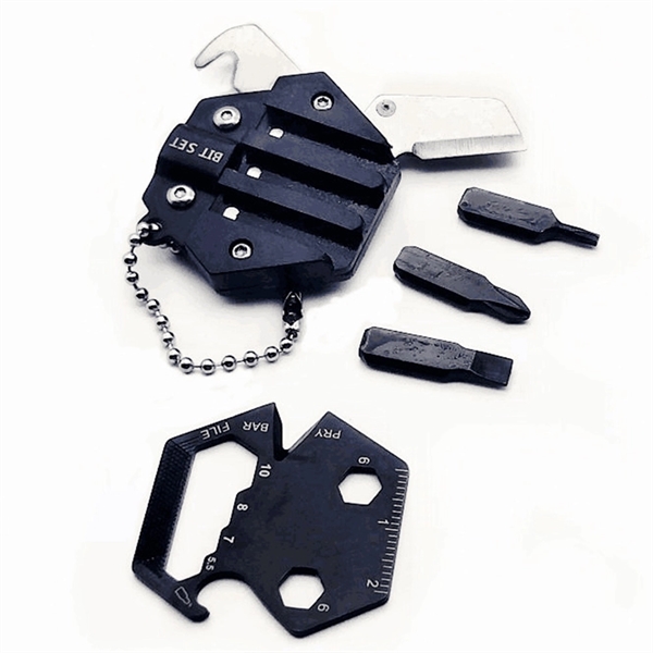 Multifunction Keychain Knife Outdoor Escape Mini Tools - Multifunction Keychain Knife Outdoor Escape Mini Tools - Image 4 of 5