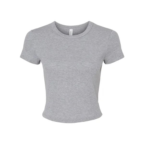 BELLA + CANVAS Women's Micro Rib Baby Tee - BELLA + CANVAS Women's Micro Rib Baby Tee - Image 1 of 16