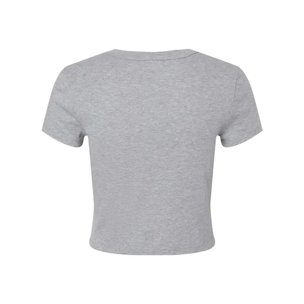 BELLA + CANVAS Women's Micro Rib Baby Tee - BELLA + CANVAS Women's Micro Rib Baby Tee - Image 2 of 16