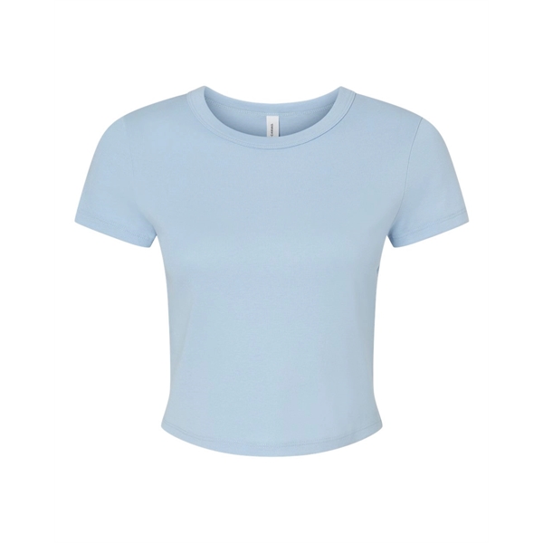 BELLA + CANVAS Women's Micro Rib Baby Tee - BELLA + CANVAS Women's Micro Rib Baby Tee - Image 3 of 16