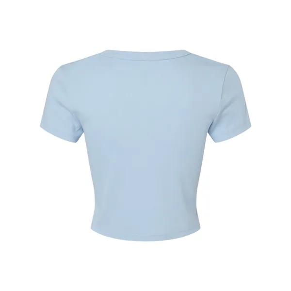 BELLA + CANVAS Women's Micro Rib Baby Tee - BELLA + CANVAS Women's Micro Rib Baby Tee - Image 4 of 16