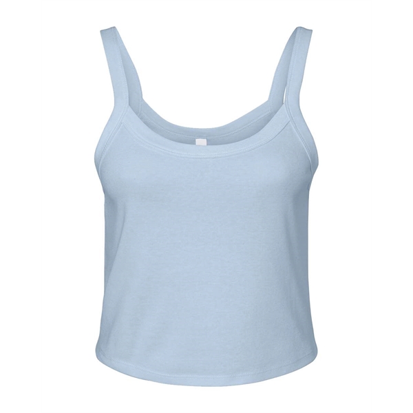 BELLA + CANVAS Women's Micro Rib Spaghetti Strap Tank - BELLA + CANVAS Women's Micro Rib Spaghetti Strap Tank - Image 3 of 14