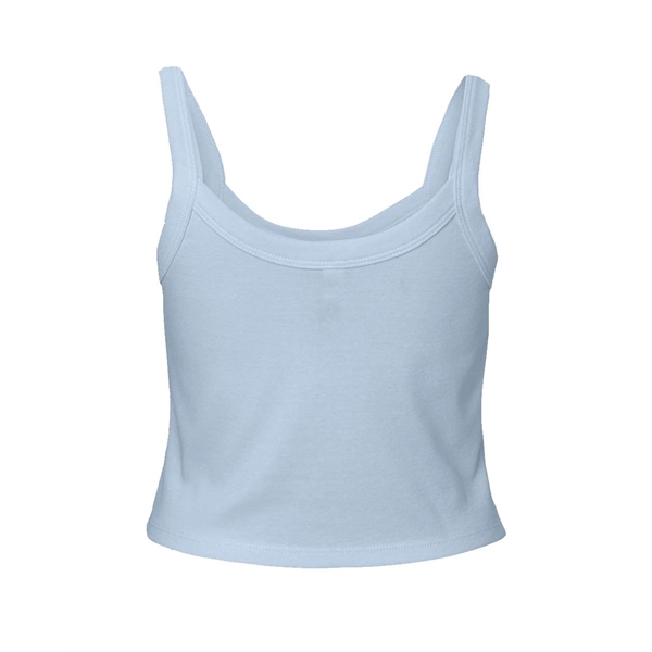 BELLA + CANVAS Women's Micro Rib Spaghetti Strap Tank - BELLA + CANVAS Women's Micro Rib Spaghetti Strap Tank - Image 4 of 14
