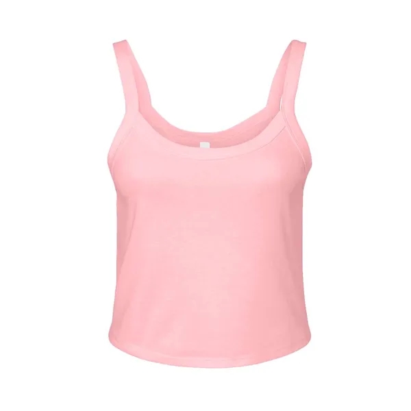 BELLA + CANVAS Women's Micro Rib Spaghetti Strap Tank - BELLA + CANVAS Women's Micro Rib Spaghetti Strap Tank - Image 9 of 14