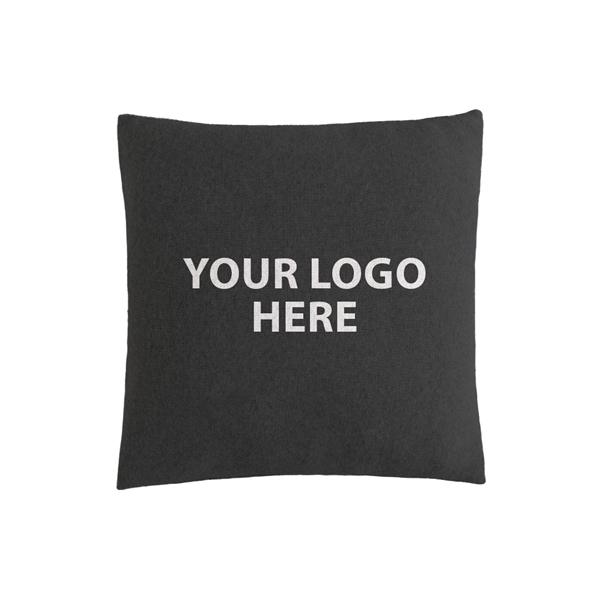 Custom Jacquard Cotton Blend Knitted Logo Pillow Case - Custom Jacquard Cotton Blend Knitted Logo Pillow Case - Image 3 of 3