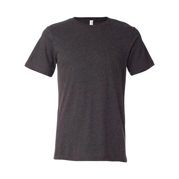 BELLA + CANVAS Jersey Heather Ringer Tee - BELLA + CANVAS Jersey Heather Ringer Tee - Image 34 of 51