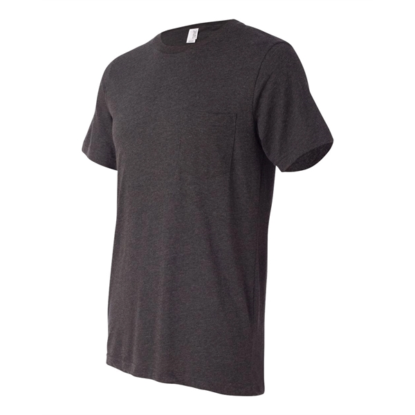 BELLA + CANVAS Jersey Heather Ringer Tee - BELLA + CANVAS Jersey Heather Ringer Tee - Image 35 of 51