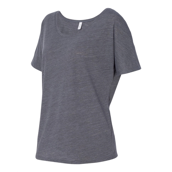 BELLA + CANVAS Women's Flowy Draped Dolman Tee - BELLA + CANVAS Women's Flowy Draped Dolman Tee - Image 41 of 75