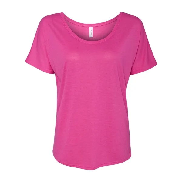 BELLA + CANVAS Women's Flowy Draped Dolman Tee - BELLA + CANVAS Women's Flowy Draped Dolman Tee - Image 43 of 75