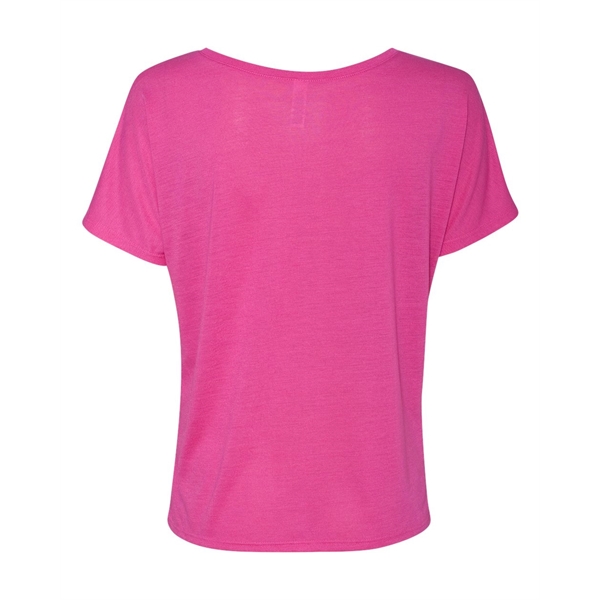 BELLA + CANVAS Women's Flowy Draped Dolman Tee - BELLA + CANVAS Women's Flowy Draped Dolman Tee - Image 45 of 75