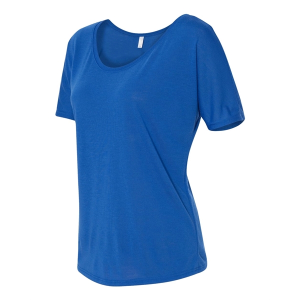 BELLA + CANVAS Women's Flowy Draped Dolman Tee - BELLA + CANVAS Women's Flowy Draped Dolman Tee - Image 65 of 75