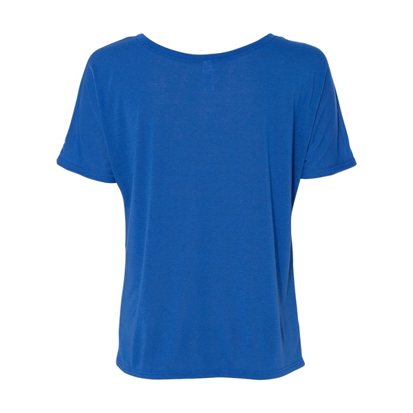 BELLA + CANVAS Women's Flowy Draped Dolman Tee - BELLA + CANVAS Women's Flowy Draped Dolman Tee - Image 66 of 75