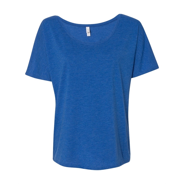 BELLA + CANVAS Women's Flowy Draped Dolman Tee - BELLA + CANVAS Women's Flowy Draped Dolman Tee - Image 67 of 75
