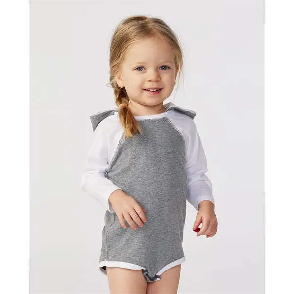 Rabbit Skins Fine Jersey Infant Character Hooded Long Sle... - Rabbit Skins Fine Jersey Infant Character Hooded Long Sle... - Image 0 of 9