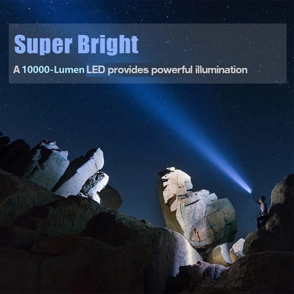 Rechargeable Led Spotlight and Power Bank - Rechargeable Led Spotlight and Power Bank - Image 1 of 6