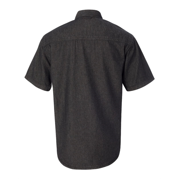 Sierra Pacific Denim Short Sleeve Shirt - Sierra Pacific Denim Short Sleeve Shirt - Image 3 of 9