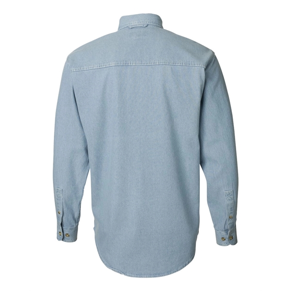 Sierra Pacific Denim Shirt Tall Sizes - Sierra Pacific Denim Shirt Tall Sizes - Image 6 of 6
