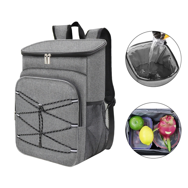 Insulated Cooler Backpack - Insulated Cooler Backpack - Image 2 of 4