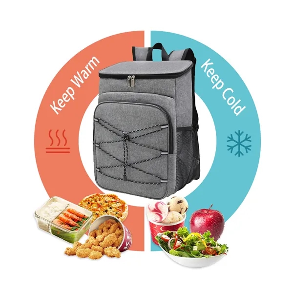 Insulated Cooler Backpack - Insulated Cooler Backpack - Image 3 of 4