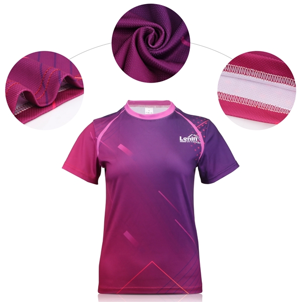 Unisex Quick Drying Full Color Dye Sublimation T-shirt - Unisex Quick Drying Full Color Dye Sublimation T-shirt - Image 1 of 7