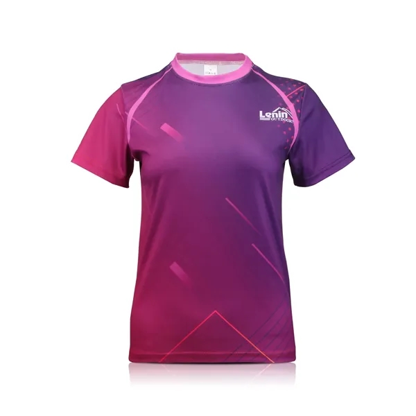 Unisex Quick Drying Full Color Dye Sublimation T-shirt - Unisex Quick Drying Full Color Dye Sublimation T-shirt - Image 6 of 7