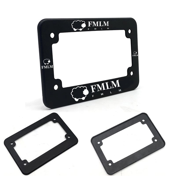 Metal Motorcycle License Plate Frame - Metal Motorcycle License Plate Frame - Image 0 of 1