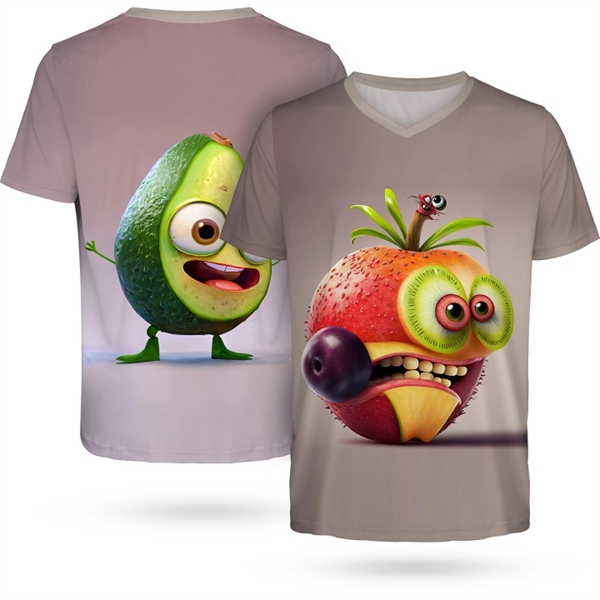 Unisex Full Color Dye Sublimation T-shirt - Unisex Full Color Dye Sublimation T-shirt - Image 6 of 9