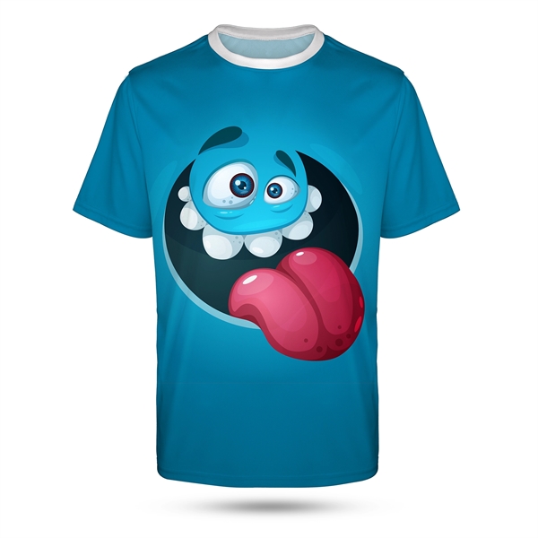 Unisex Full Color Dye Sublimation T-shirt - Unisex Full Color Dye Sublimation T-shirt - Image 8 of 9