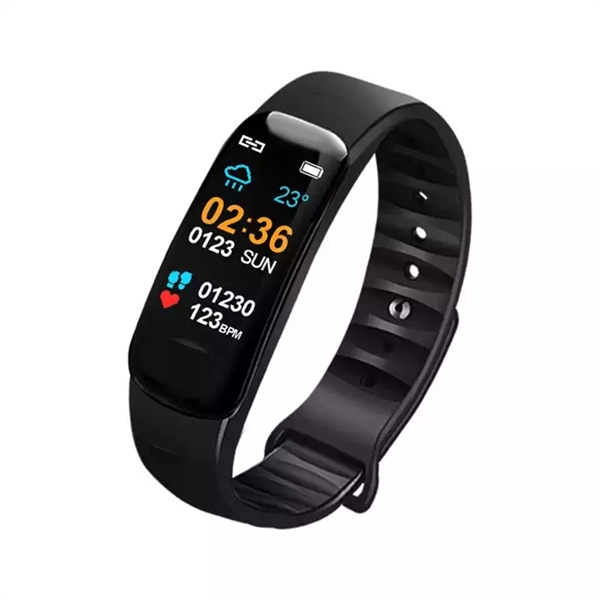 Waterproof Smart Heart Rate Bracelet Fitness Tracker - Waterproof Smart Heart Rate Bracelet Fitness Tracker - Image 1 of 2