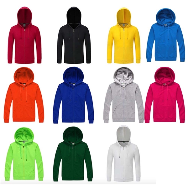 Thin Solid Pullover Hoodie - Thin Solid Pullover Hoodie - Image 1 of 4