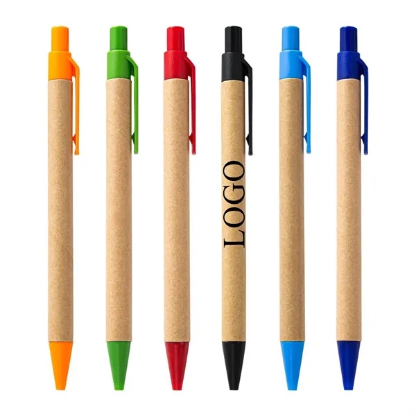 Eco-Friendly Kraft Paper Pen - Eco-Friendly Kraft Paper Pen - Image 0 of 6