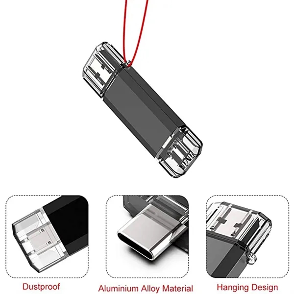 128 Gb 2 In 1 Typec & Usb Driver 2.0 - 128 Gb 2 In 1 Typec & Usb Driver 2.0 - Image 2 of 2