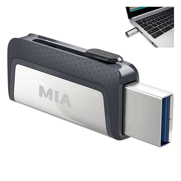 32 Gb 2 In 1 Typec & Usb Flash Driver - 32 Gb 2 In 1 Typec & Usb Flash Driver - Image 0 of 2