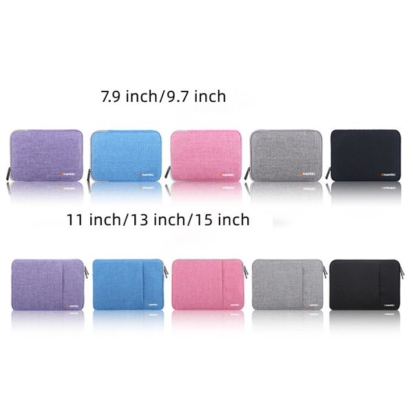 8-15 Inch Zipper Laptop Sleeve Notebook Computer Pocket Case - 8-15 Inch Zipper Laptop Sleeve Notebook Computer Pocket Case - Image 5 of 5
