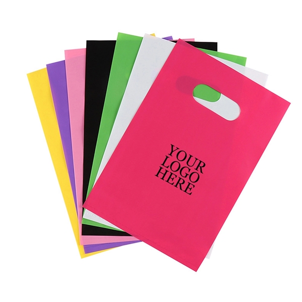 Colorful Plastic Gift Bags - Colorful Plastic Gift Bags - Image 0 of 3