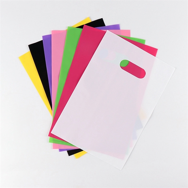 Colorful Plastic Gift Bags - Colorful Plastic Gift Bags - Image 1 of 3