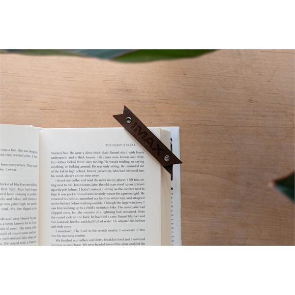 Leather Corner Bookmark. USA Made. Logo or Monogram Availabl - Leather Corner Bookmark. USA Made. Logo or Monogram Availabl - Image 0 of 11