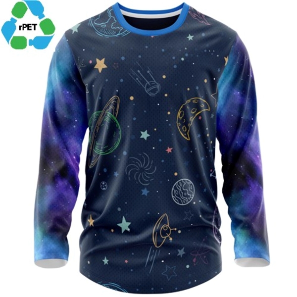 Youth rPET Recycle Polyester Performance Long Sleeve T-Shirt - Youth rPET Recycle Polyester Performance Long Sleeve T-Shirt - Image 0 of 1