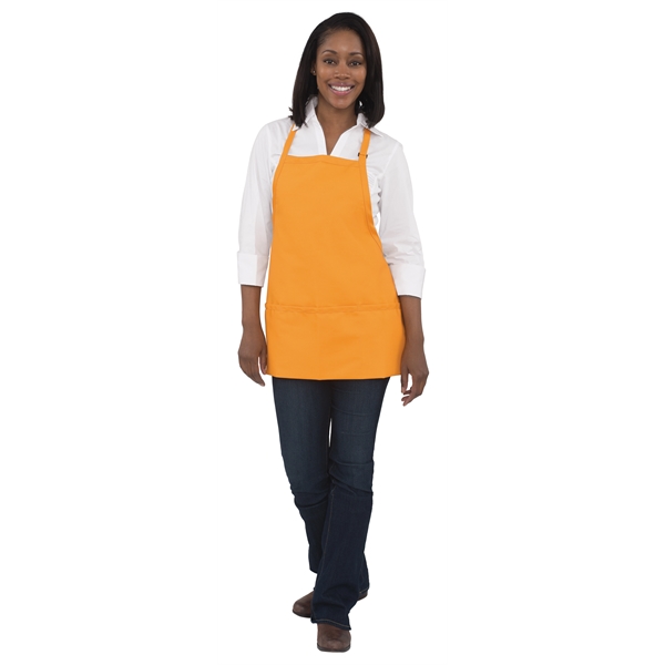 Premium Apron w/ Adjustable Neck & 3 Section Pouch Pocket - Premium Apron w/ Adjustable Neck & 3 Section Pouch Pocket - Image 0 of 23