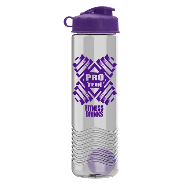 24 Oz. Shaker Bottle With Flip Top - 24 Oz. Shaker Bottle With Flip Top - Image 16 of 16