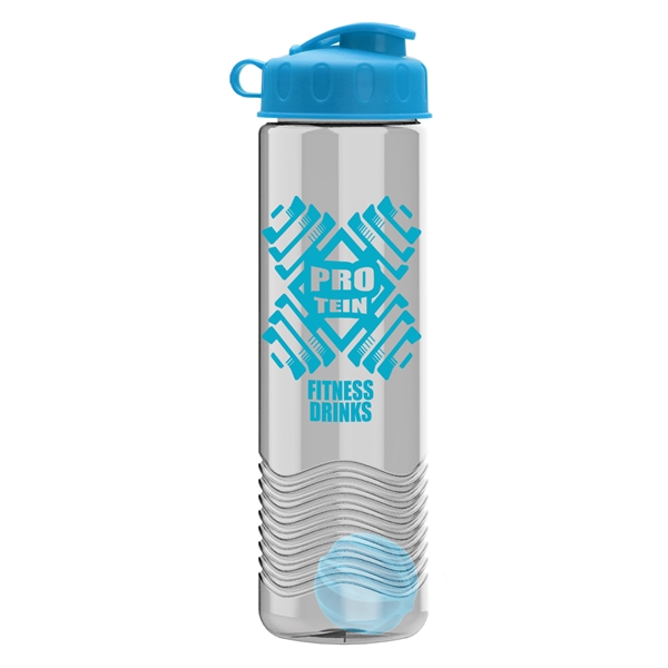 24 Oz. Shaker Bottle With Flip Top - 24 Oz. Shaker Bottle With Flip Top - Image 3 of 16