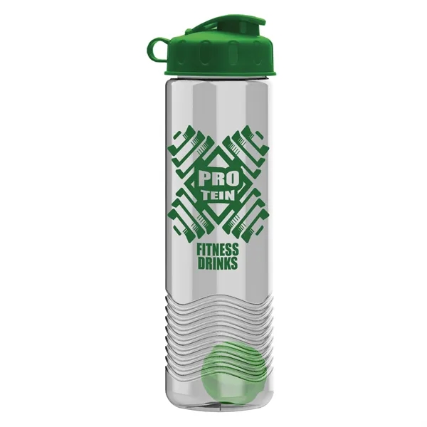 24 Oz. Shaker Bottle With Flip Top - 24 Oz. Shaker Bottle With Flip Top - Image 6 of 16