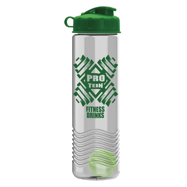24 Oz. Shaker Bottle With Flip Top - 24 Oz. Shaker Bottle With Flip Top - Image 7 of 16