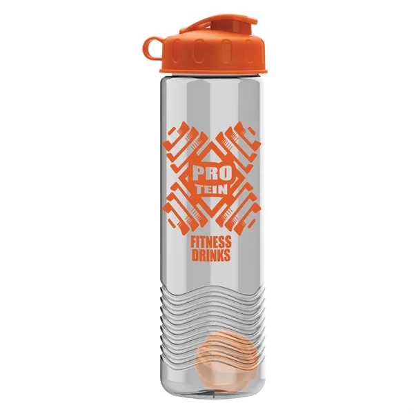 24 Oz. Shaker Bottle With Flip Top - 24 Oz. Shaker Bottle With Flip Top - Image 8 of 16
