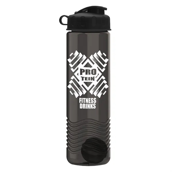 24 Oz. Shaker Bottle With Flip Top - 24 Oz. Shaker Bottle With Flip Top - Image 10 of 16