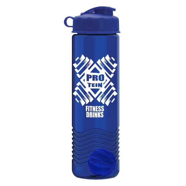 24 Oz. Shaker Bottle With Flip Top - 24 Oz. Shaker Bottle With Flip Top - Image 12 of 16