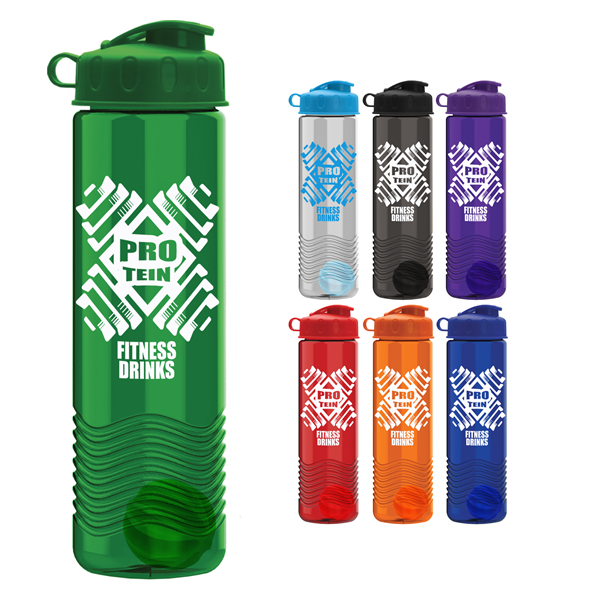 24 Oz. Shaker Bottle With Flip Top - 24 Oz. Shaker Bottle With Flip Top - Image 0 of 16