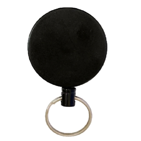 Full Metal Outdoor Round Badge Reel W/ Belt Clip - Full Metal Outdoor Round Badge Reel W/ Belt Clip - Image 2 of 3