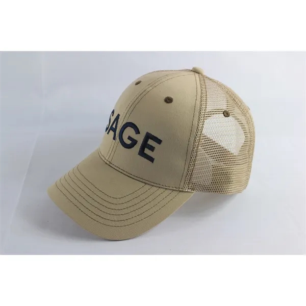 Trucker cap, 6 Panels, Mesh Back, snap buckle - Trucker cap, 6 Panels, Mesh Back, snap buckle - Image 14 of 22